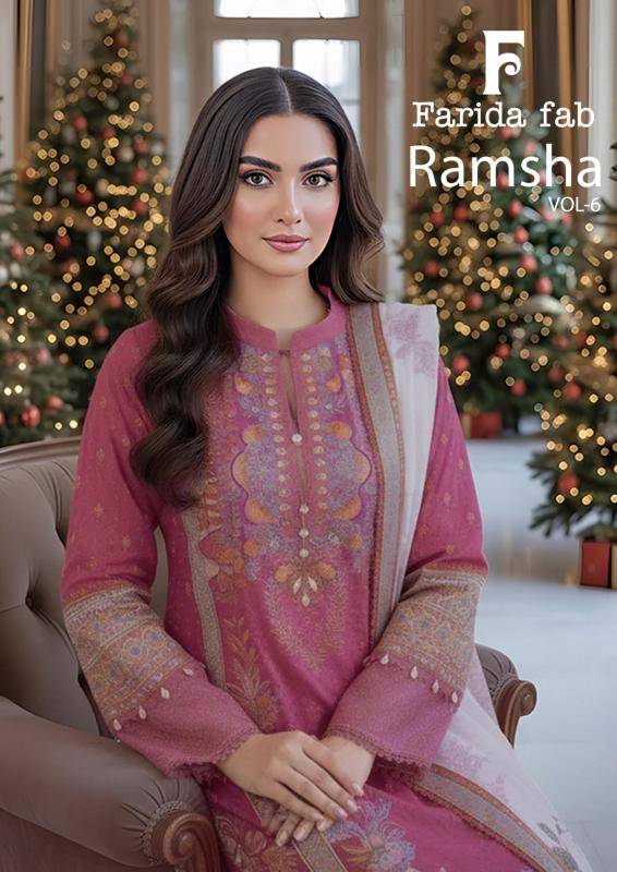 Farida fab ramsha vol-6 Salwar kameez manufacturers in Hyderabad